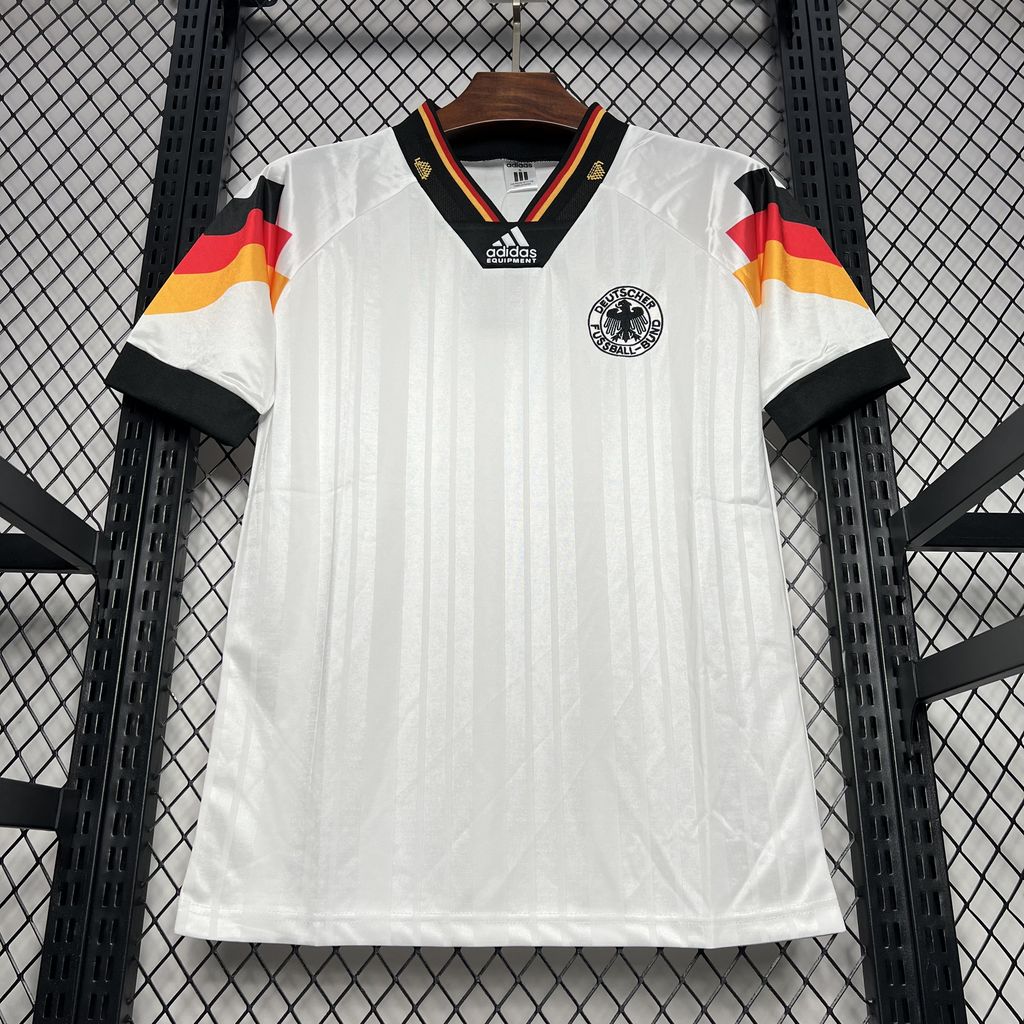 Camisa retrô da Alemanha 1992