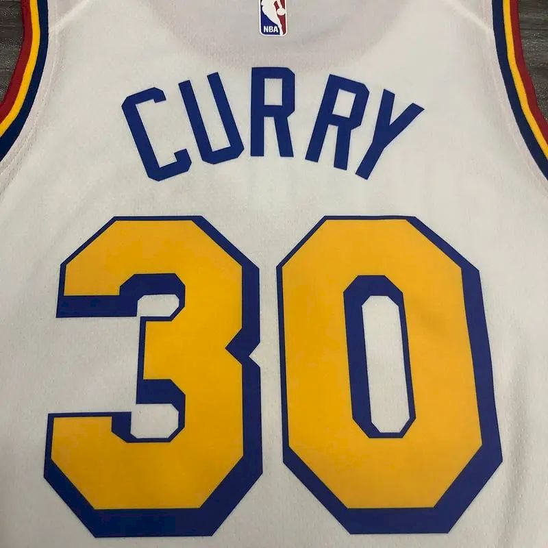 Camisa Stephen Curry Masculina Branca Versão Jogador – Edição Clássica San Francisco