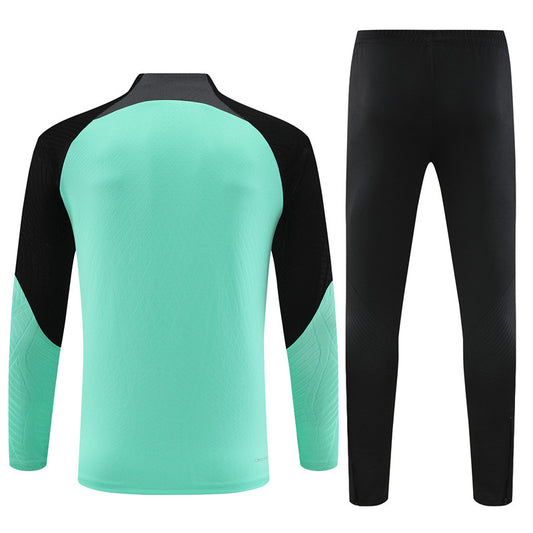 Suéter e calça Chelsea 2024/25 com zíper e meio zíper 14001