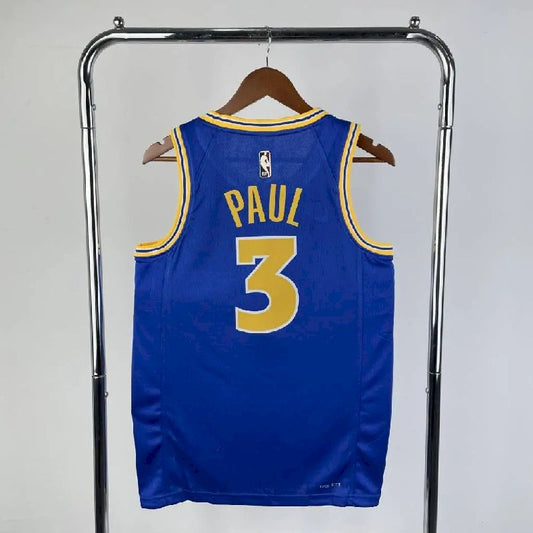Camisa masculina Chris Paul Blue Retro Team