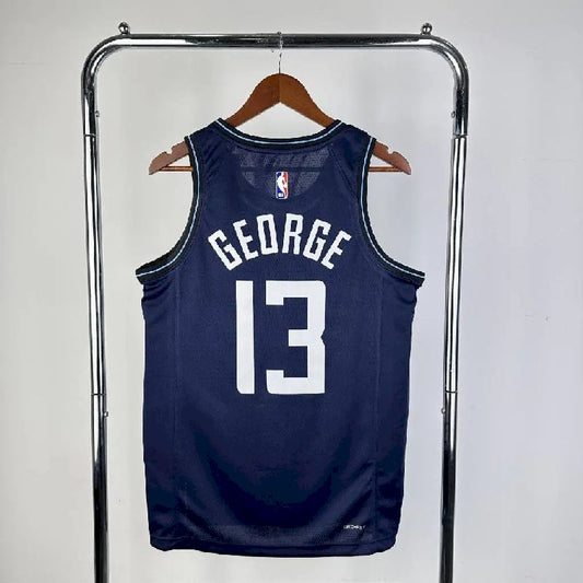 Camisa Paul George Azul Masculina 2024 – Edição City