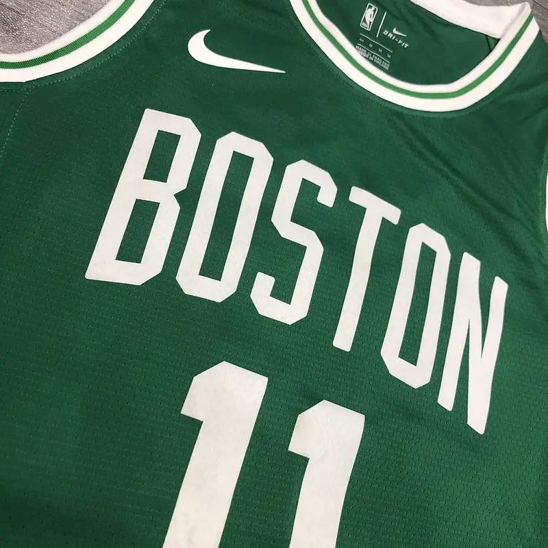 Kyrie Irving Men’s Green Player Version Jersey- Icon Edition
