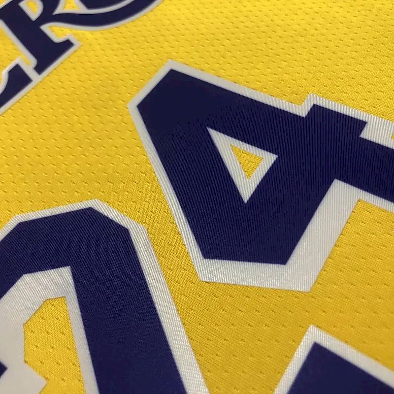 Men’s Kobe Bryant Yellow Team Jersey – 75th Anniversary Edition