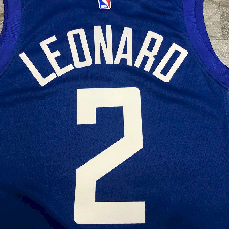 Men’s Kawhi Leonard Royal 2020-21 Player Version Jersey – Icon Edition