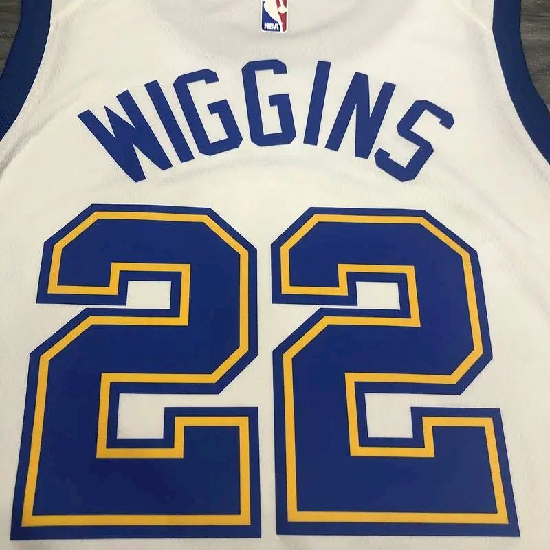 Andrew Wiggins Men’s White Player Version Jersey – Classic Edition