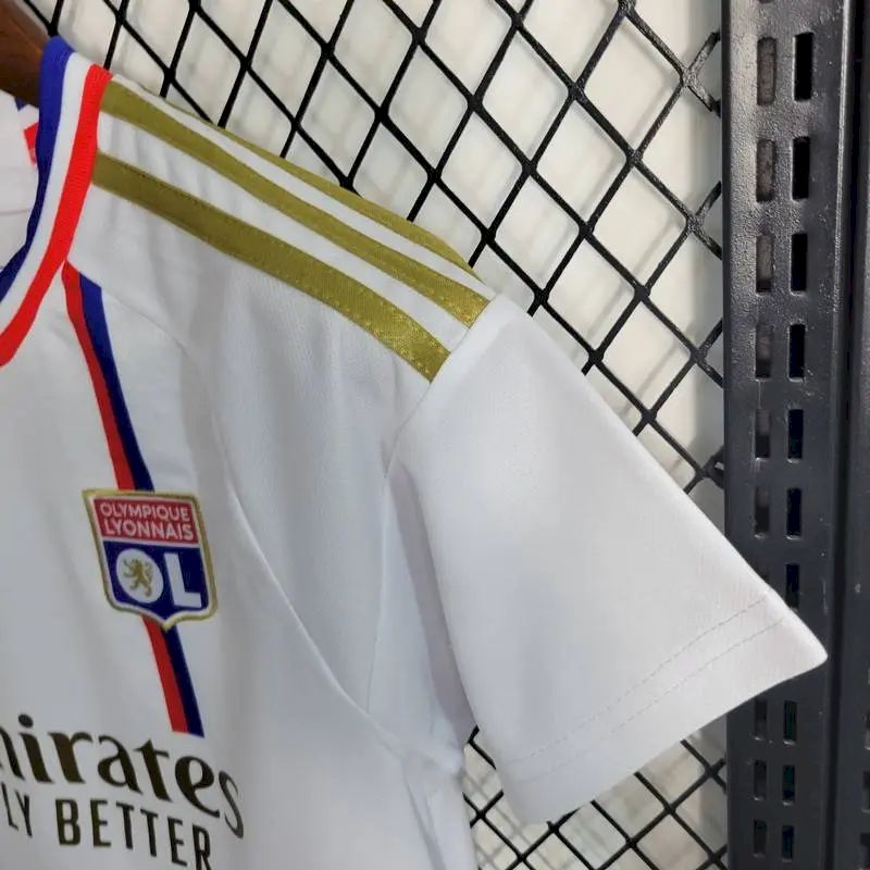 Olympique Lyonnais 2023/24 Home Kids Kit