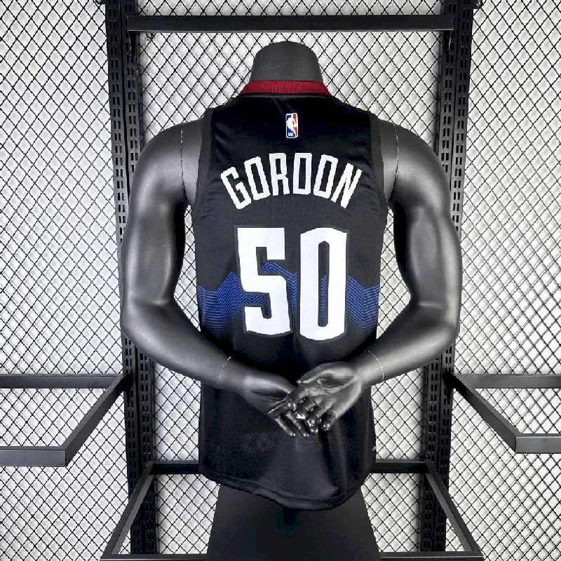 Denver Nuggets 2024/25 City Edition Black Color GORDON#50