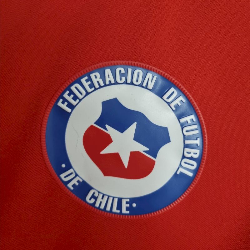Camisa retrô do Chile 2014