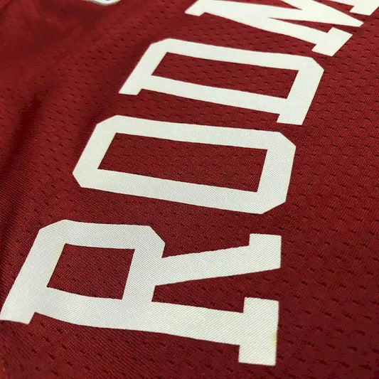 Camisa vermelha masculina Dennis Rodman Team – Edição de 75º aniversário