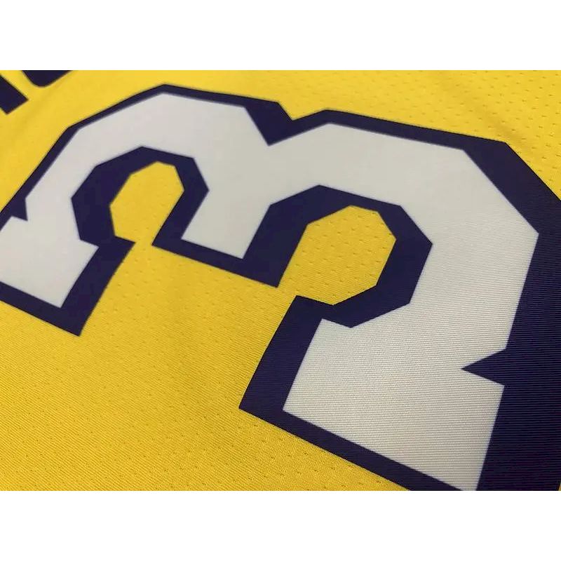 Camisa Anthony Davis Yellow City Edition Masculina Versão Jogador