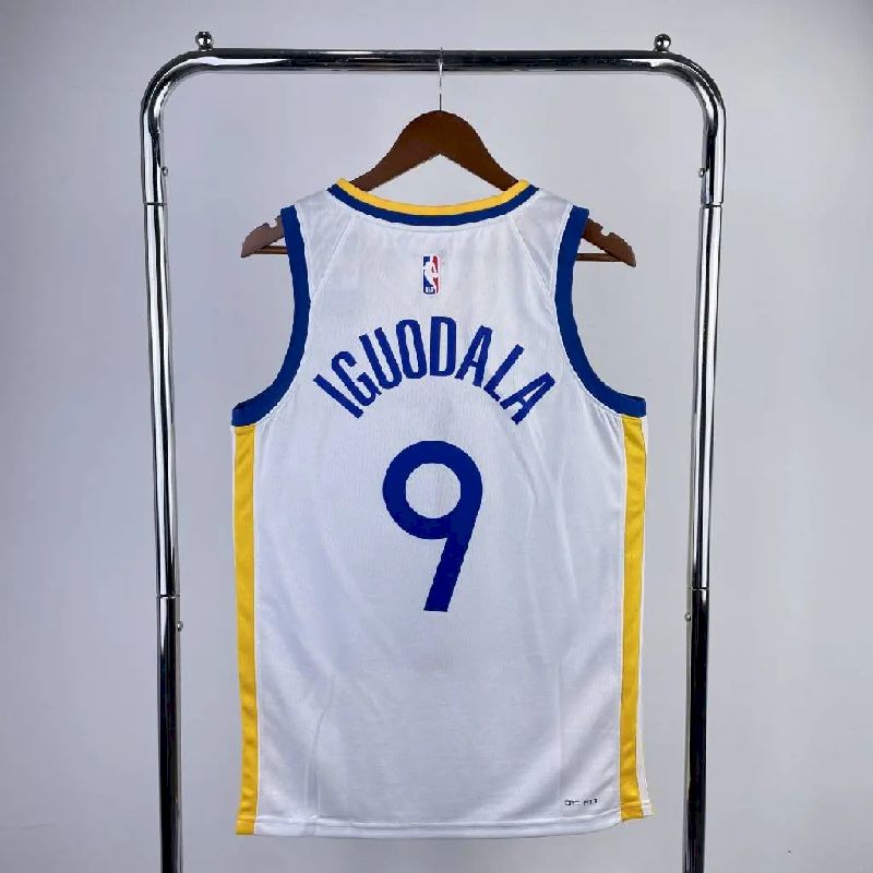 Men’s Andre Iguodala White Team Jersey