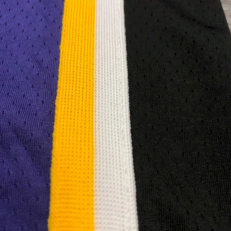 Camisa masculina Nick Young roxa versão jogador – edição clássica retrô