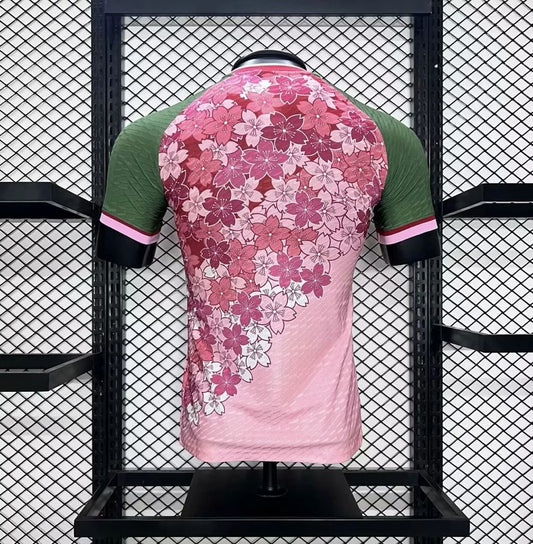 Camisa japonesa Sakura Pink 2024/25, versão jogadora
