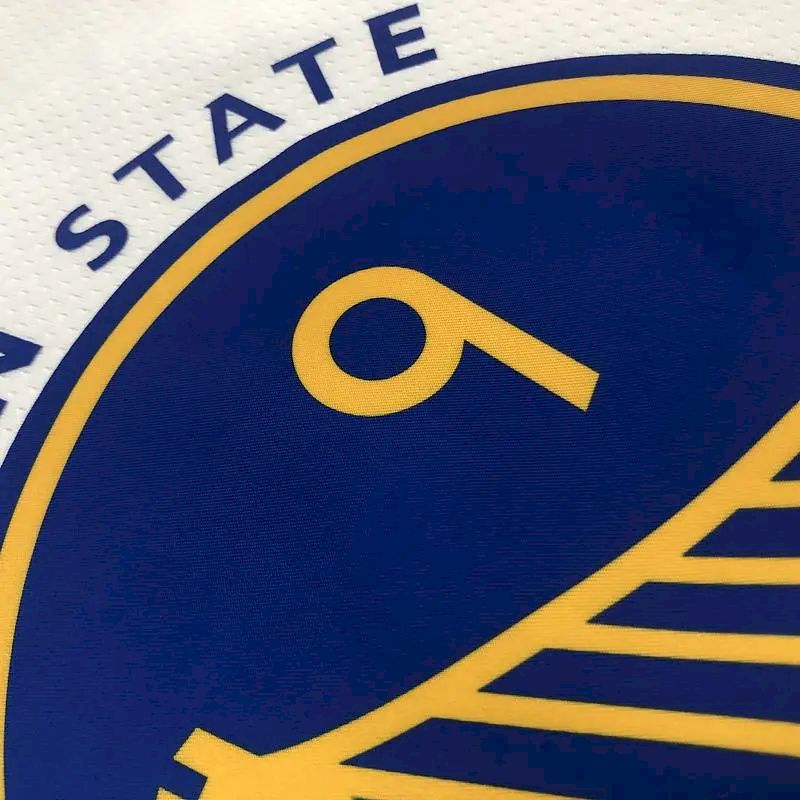 Men’s Andre Iguodala White Team Jersey – 75th Anniversary Edition