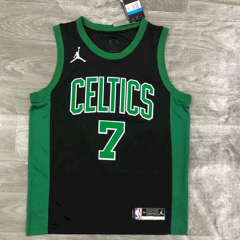 Camisa masculina Jaylen Brown Swingman Player Version 2020-21 – Edição Statement
