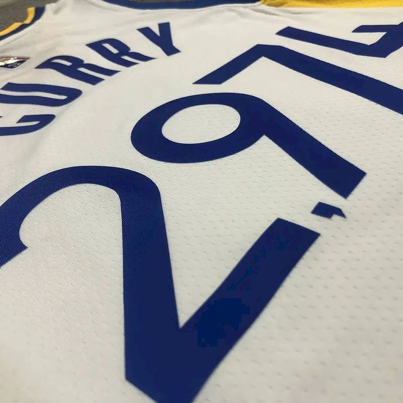 Camisa masculina Stephen Curry 2.974ª de 3 pontos – Edição de 75º aniversário