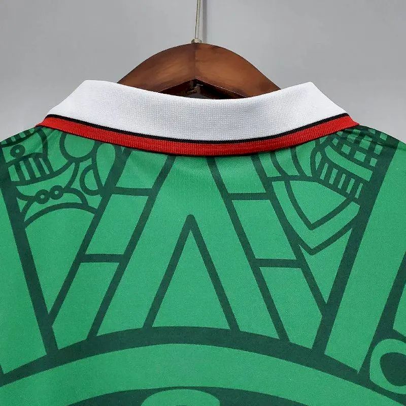 Camisa retrô da seleção do México de 1998