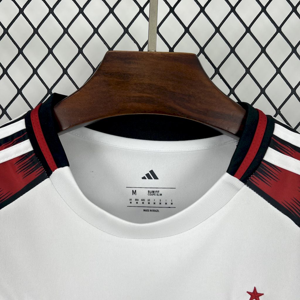 Camisa reserva feminina do Flamengo 2025/26