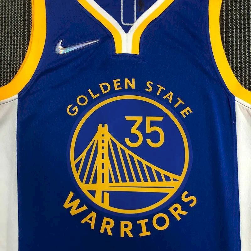 Camisa azul masculina Kevin Durant – Edição de 75º aniversário