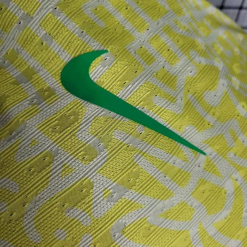 Brazil 2024/25 Home Jersey Player Version