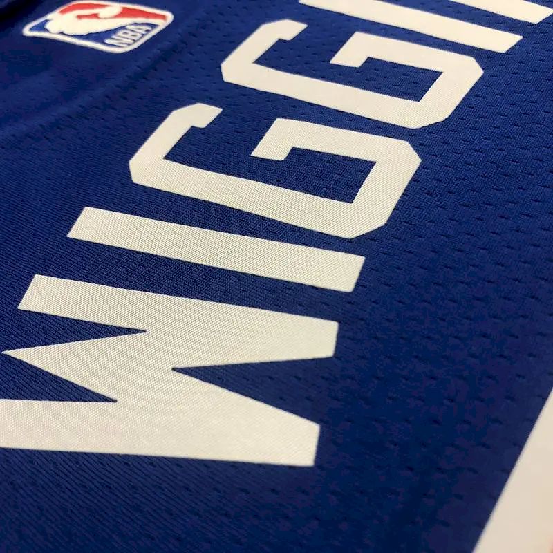 Men’s Andrew Wiggins Blue Team Jersey – 75th Anniversary Classics Edition