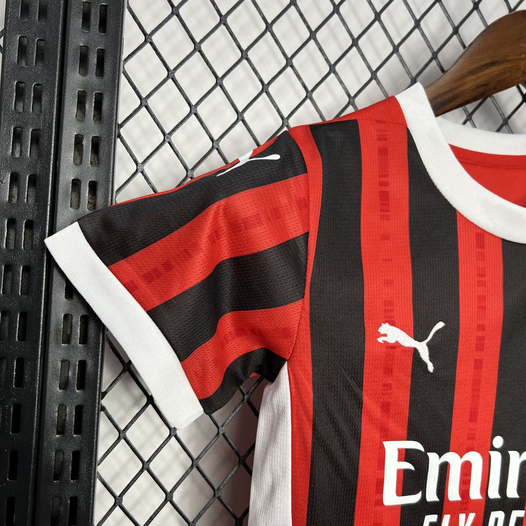 Ac Milan 2024/25 Home Kids Kit