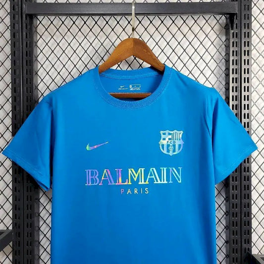 Camiseta Barcelona 2024/25 Balmain Co-Branded Edition