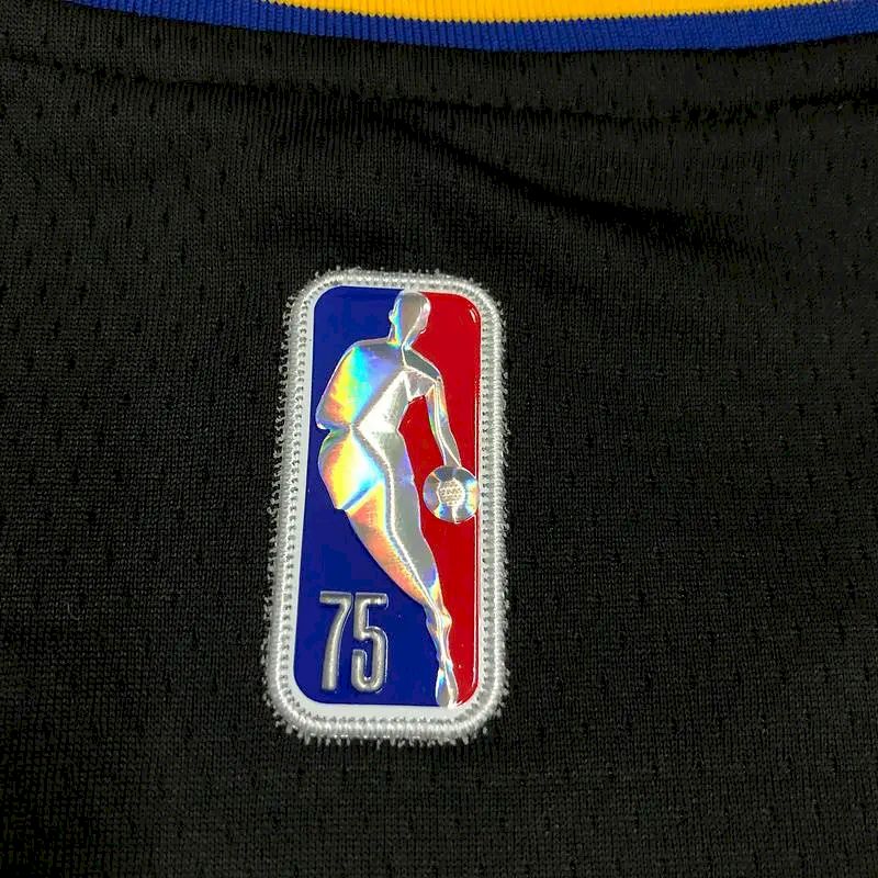 Camisa preta masculina Stephen Curry Team – Edição City do 75º aniversário