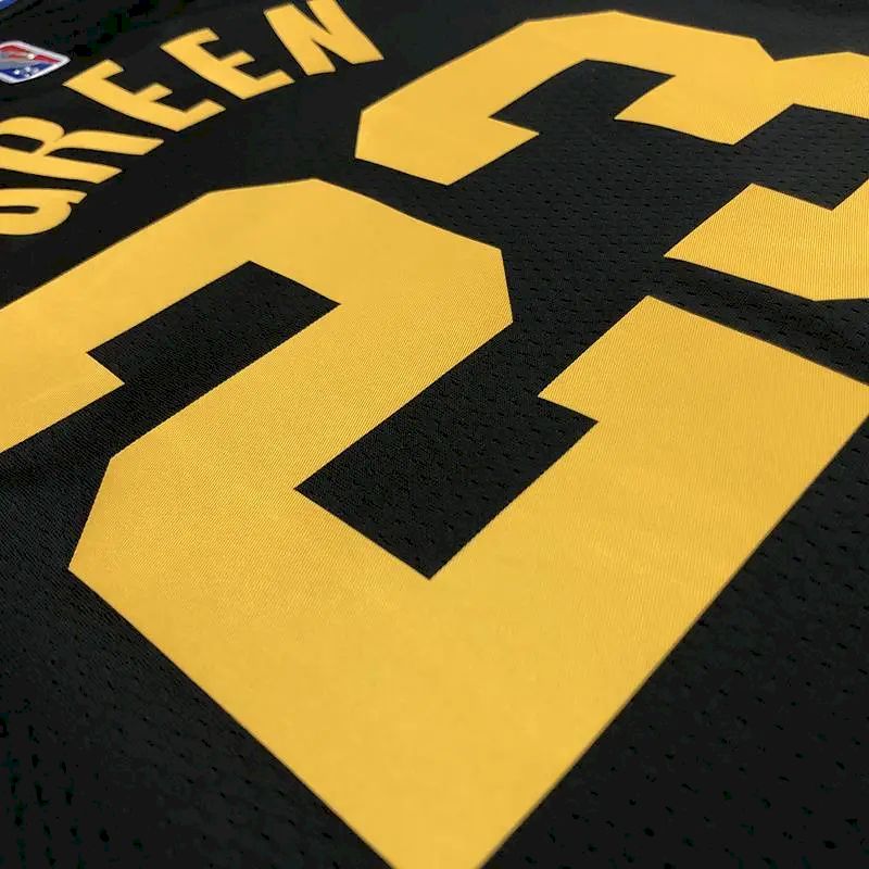 Men’s Draymond Green Black Team Jersey – 75th Anniversary City Edition