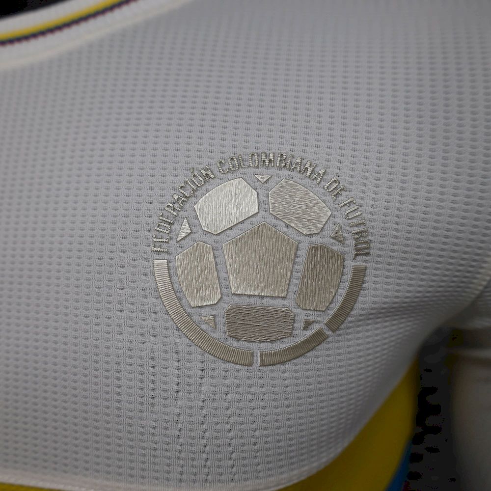Colombia 2024/25 100th Anniversary Long Sleeves Jersey Player Version