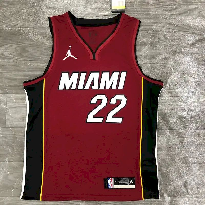 Camisa Caron Butler Vermelha Masculina 2020-21 Swingman Versão Jogador – Edição Statement