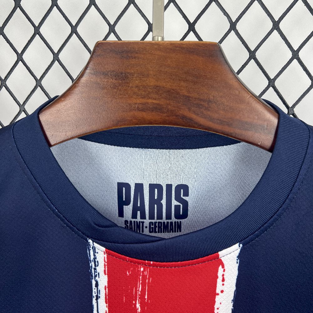 Paris Saint-Germain 2024/25 Home Jersey With Stars