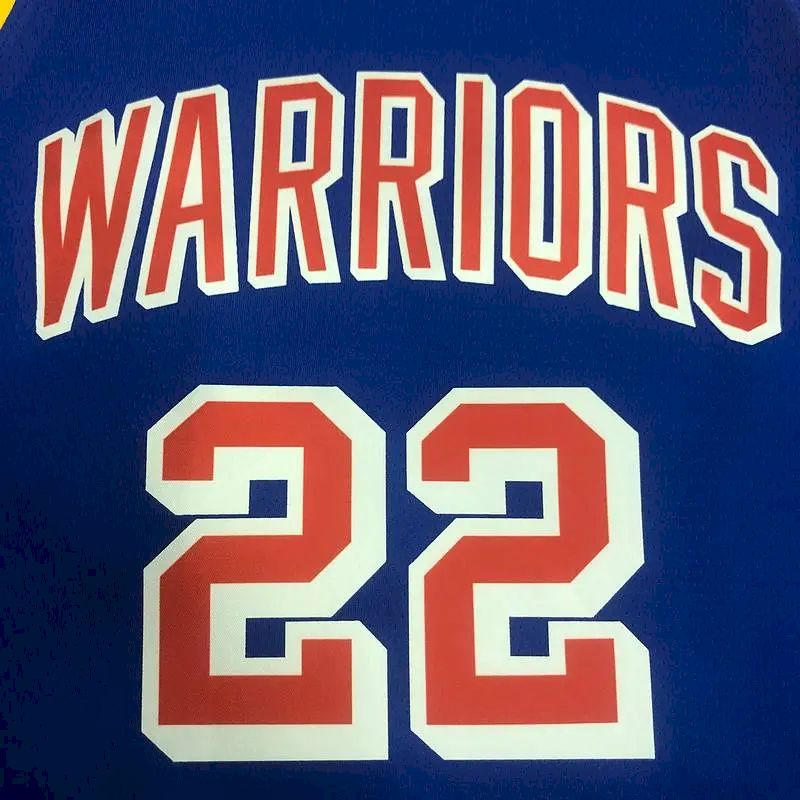 Andrew Wiggins Men’s Blue 2021-22 75th Anniversary Jersey – Classic Edition