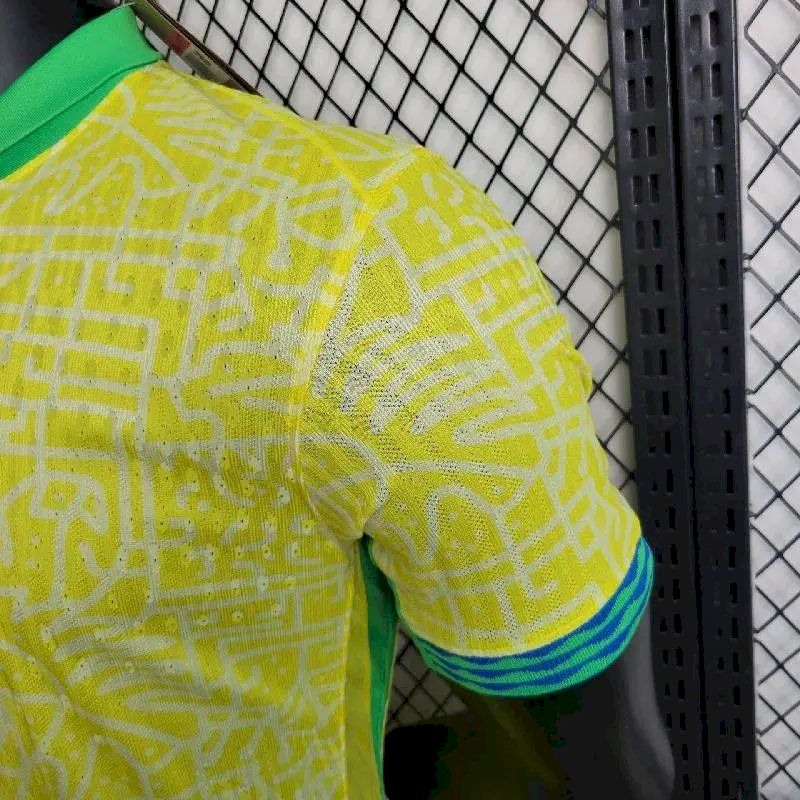 Brazil 2024/25 Home Jersey Player Version