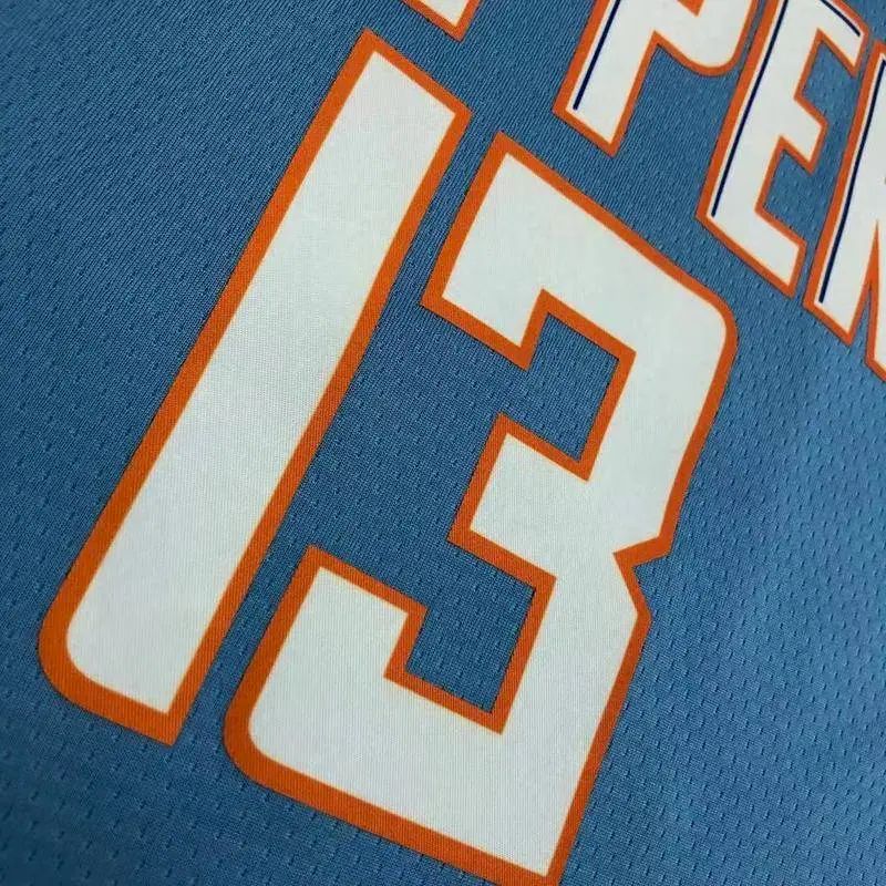 Camisa Paul George Swingman Masculina Azul – Edição City