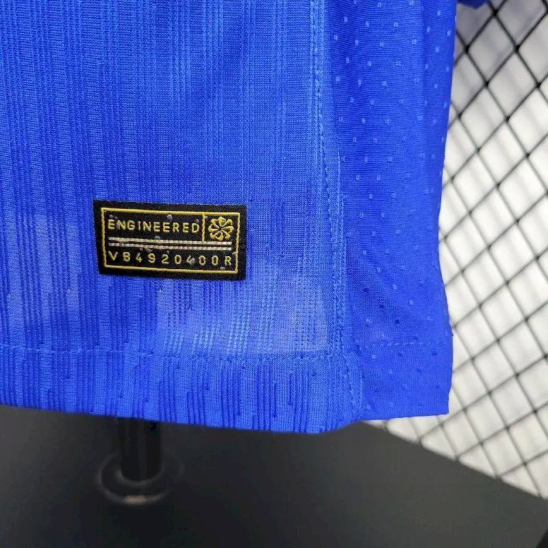 Camisa França 2024/25 Euro Home Manga Longa Versão Jogador