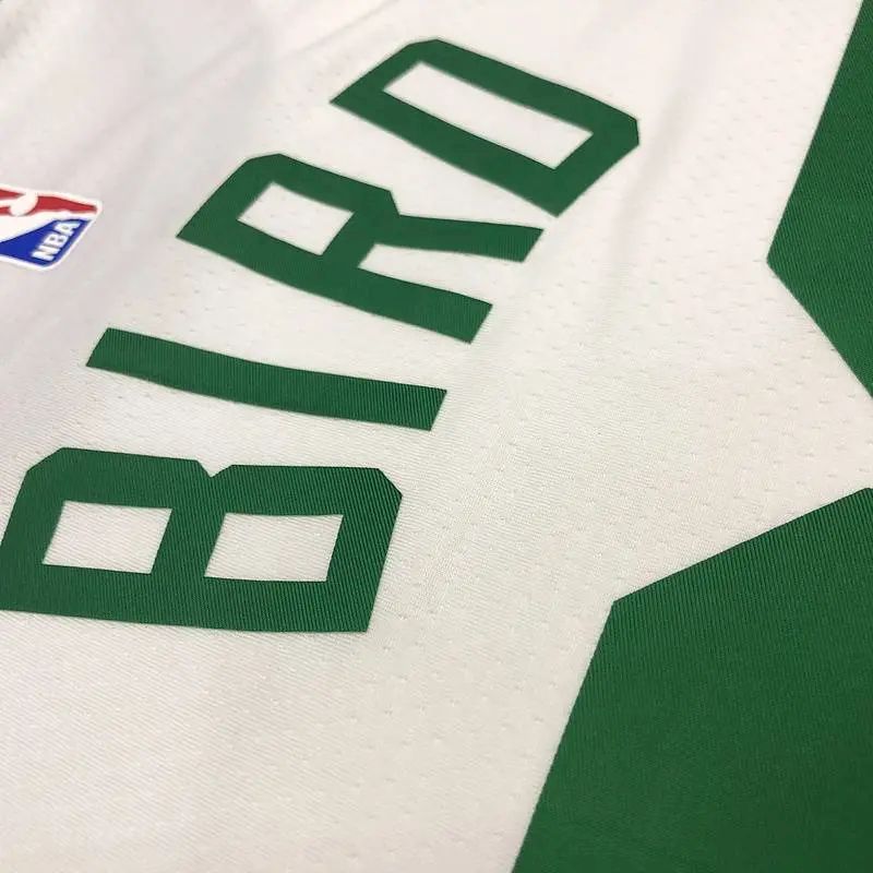 Camisa Larry Bird White Masculina Versão Jogador - Edição Associação