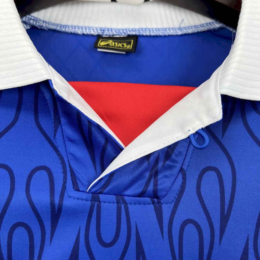 Camisa retrô de mangas compridas da seleção japonesa de 1998