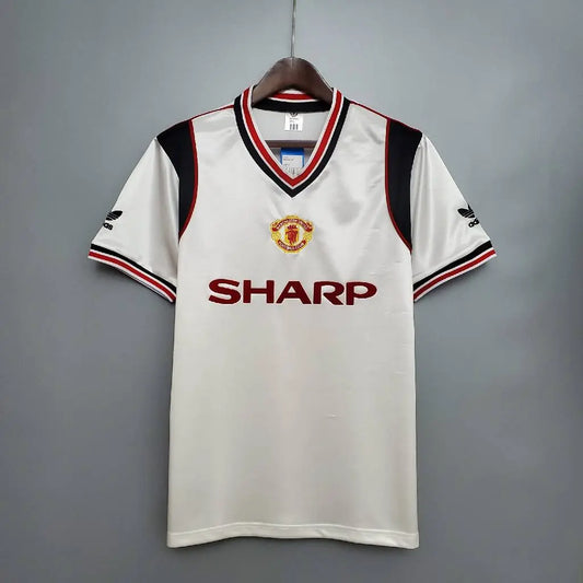 Camisa retrô reserva do Manchester United 1984/86