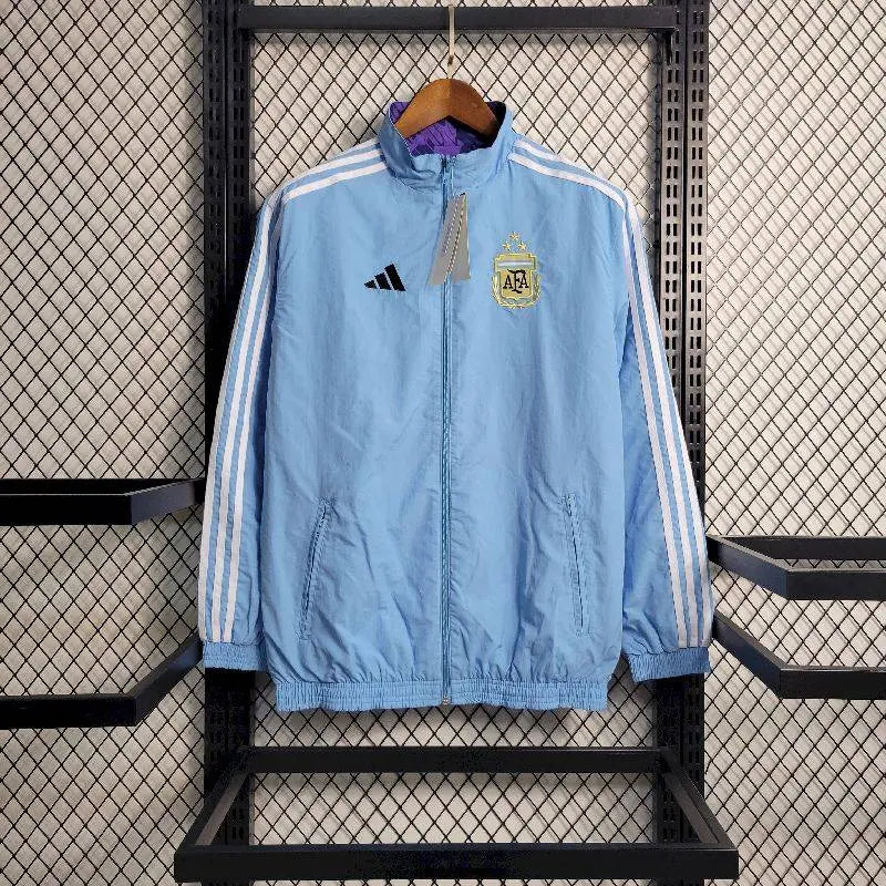 Argentina 2023 Jaqueta Corta-vento Dupla Face