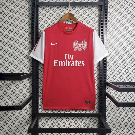 Camisa retrô do Arsenal 2011/12 comemorativa dos 125 anos