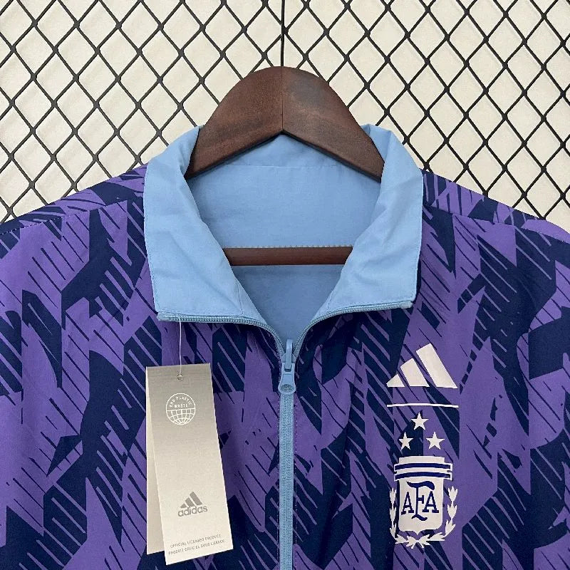 Argentina 2024-25 Jaqueta corta-vento dupla face