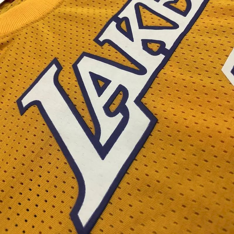 Kobe Bryant Men’s Yellow Player Jersey – Throwback Edition