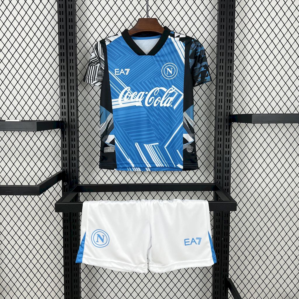 Napoli 2024/25 Coca Cola Joint Edition Kids Kit