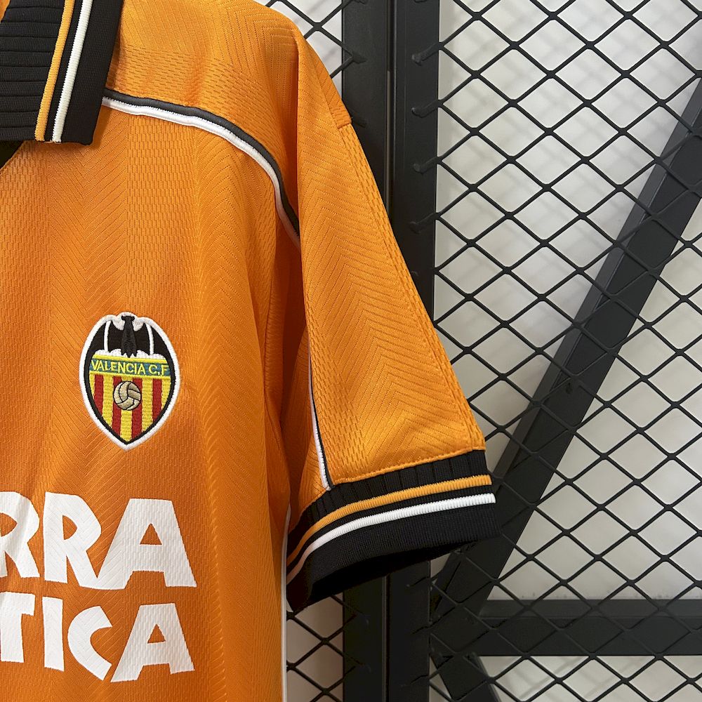 Camisa retrô do Valencia CF 1999/00