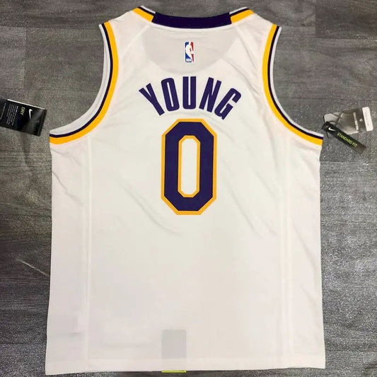 Camisa Nick Young White Masculina Versão Jogador