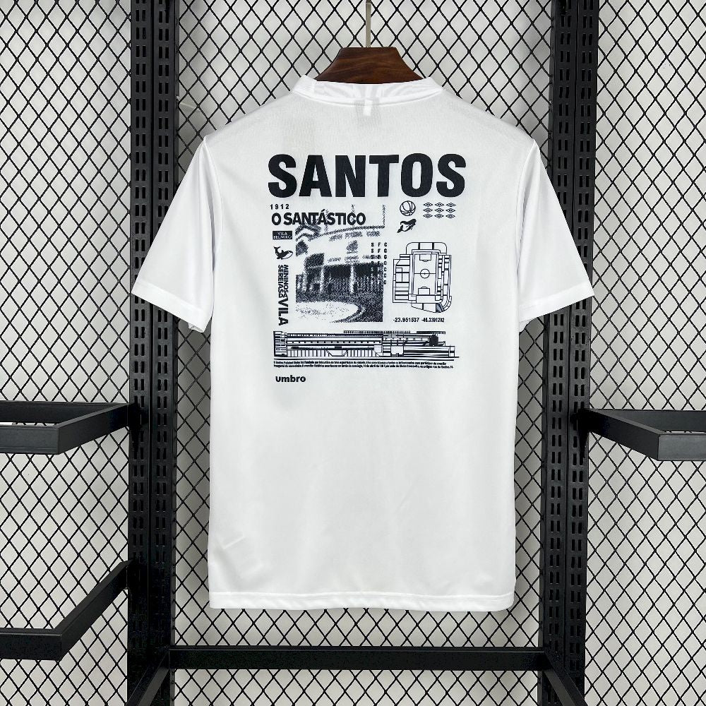 Santos 2025/26 Concentracao Umbro Masculina Jersey