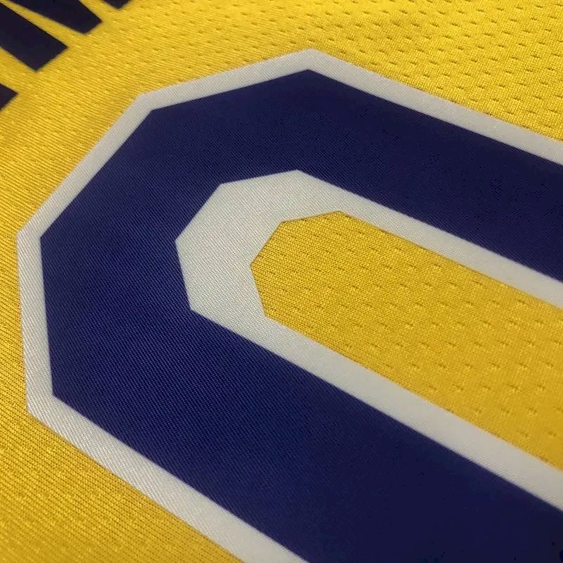 Men’s Kyle Kuzma Yellow Team Jersey – 75th Anniversary Edition