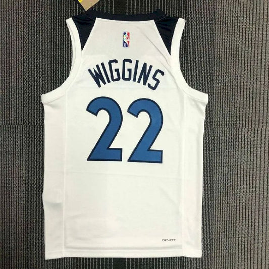 Camisa branca masculina Andrew Wiggins Team – Edição de 75º aniversário