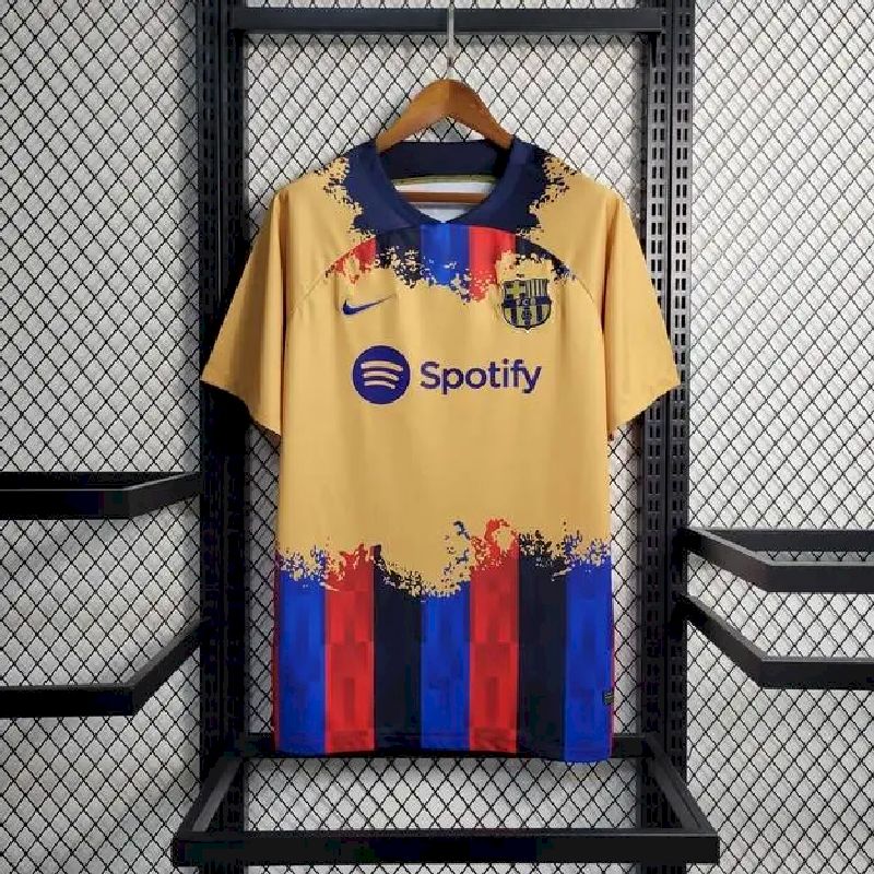 Camisa pré-jogo Barcelona 2023/24